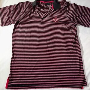 Chicago Golf Club Fairway and Greene Striped Polo Shirt